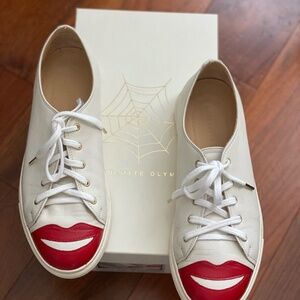 Charlotte Olympia Kiss Me sneakers 8.5